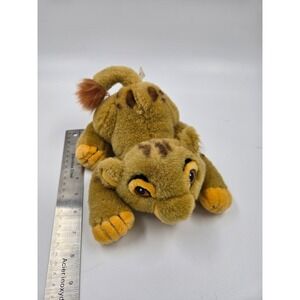 Disney Store The Lion King Vintage SIMBA Baby Cub Plush 1990's Baby Simba 9"
